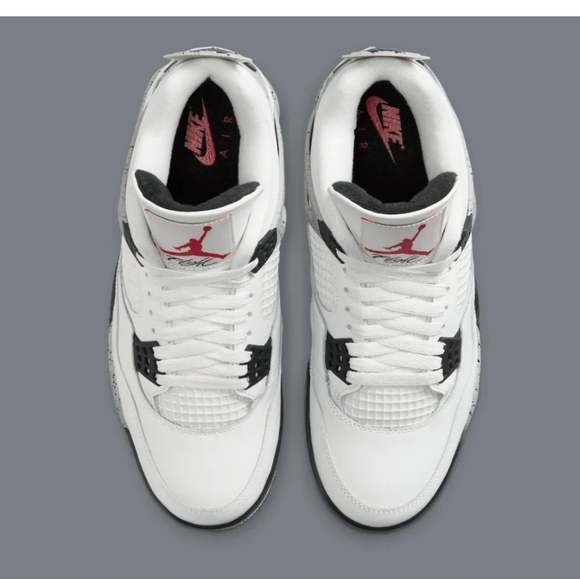 NEW NIKE AIR JORDAN 4 RETRO "WHITE CEMENT" (2025) - Picture 11 of 12